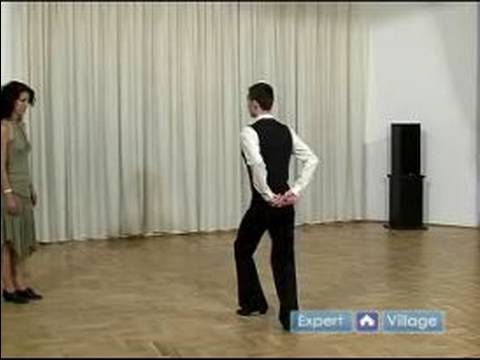 Yeni Başlayanlar İçin Adım Jive Dans : Erkekler İçin Geri Jive Dans Adımları Arkasında  Resim 1