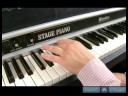 Caz Piyano Dersleri, B Binbaşı Anahtarında: Caz Piyano İçinde B Major İçin Bas Hatları