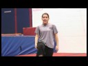 Jimnastik, Esneme Ve Isınma : Jimnastik İçin Kalça Fleksör Esneme Yapıyor  Resim 2