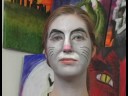 Cadılar Bayramı İçin Seksi Kedi Kostümü Nasıl Yapılır : Seksi Kedi Kostümü İçin Makyaj  Resim 3
