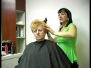 Cilt İle Dalgalı Saç Modelleri: Nasıl Kafa Derisi Masaj Yaparken Bir Dalgalı Saç Kurutma Darbe Resim 3