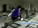 Kürek Makinesi Egzersiz : Bir Kürek Makine Üzerinde Kaydırma Egzersiz  Resim 4