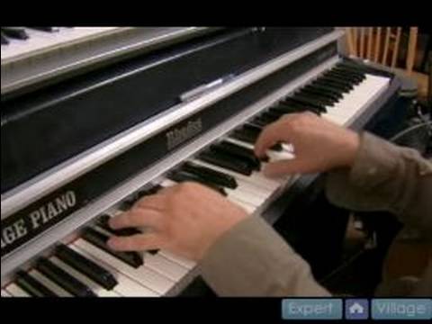 Bb Büyük Ses Caz Piyano Dersleri : Bb Minör Caz Piyano İçin İki El Akort Ayarları  Resim 1