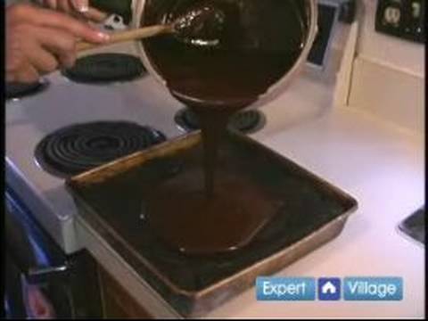Nasıl Ganaj Yapmak İçin : Kek Çikolata Ganache Ekleme 