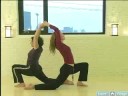 Partner Yoga Pozisyonları : Çift Hamle Poz: Yoga Pozisyonları Ortağı 