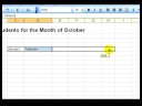 Nasıl Microsoft Excel Kullanımı : Otomatik Doldurma Microsoft Excel'deki Bir Dizi  Resim 3