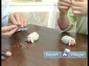 Yapma Kil Hayvanlar Çocuklu: Nasıl Clay Çocuklarla Bir Koyunun Yüz Yapmak Resim 3