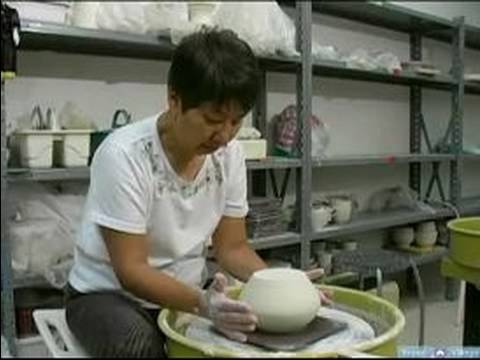 Nasıl Porselen Çay Potu Yapmak İçin : Porselen Bir Demlik Alt Döşeme Nasıl Yapılır: Pt. 1