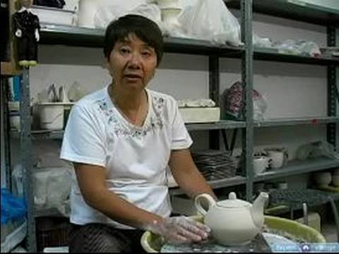 Porselen Çay Potu Yapmak İçin Nasıl : Bir Porselen Çaydanlık İçin Kil Ateş Nasıl 