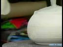 Dekoratif Seramik Bir Çaydanlık Kulp Takmak İçin Nasıl Çift Cidarlı Çanak Çömlek Yapımı : 