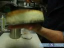 Pişirmeyi Ve Süslemek Bir Cheesecake : Tesviye Cheesecake
