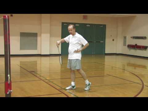 Badminton Teknikleri Gelişmiş : Nasıl Bir Backhand Vurmak Badminton Hizmet  Resim 1