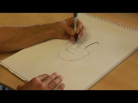 Bir Yumruk Nasıl Çizmek İçin Çizim Dersleri : 