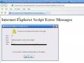 İnternet Web Tarayıcı : Internet Explorer Komut Dosyası Hata İletileri Durdurmak İçin Nasıl 