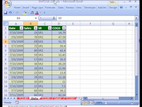 Excel Sihir Numarası #218: Özet Tablo Makro W Dynamic Range #1