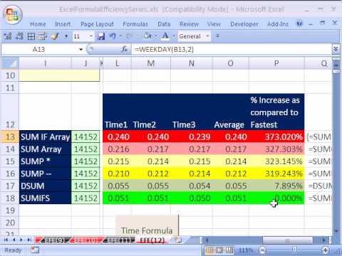 Excel Formül Verimliliği 12: En Hızlı Formula Excel Resim 1