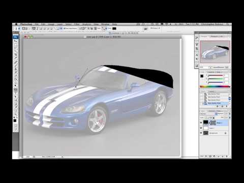 Photoshop Dodge Viper Çizmek İçin Nasıl Yt - Photoshop Eğitimi : 