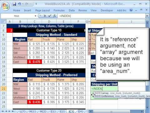 Highline Excel Sınıf 44: Dizin Ve Maç Fonksiyonların Temel Bilgiler