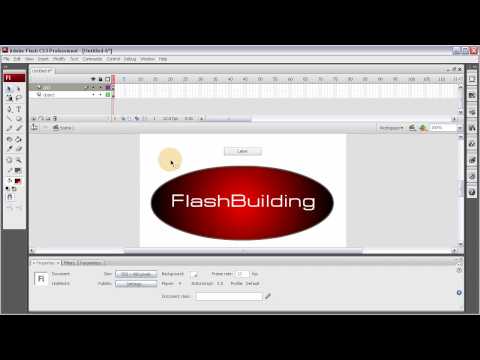 Flash Düğme Bileşeni Eğitimi: Actionscript 3.0 Aç/kapat Resim 1