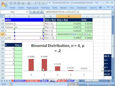 Excel İstatistik 62: Binom Deneyler Ve Olasılıklar Resim 1