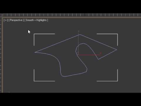 3Ds Max Eğitimi - 12 - Şekiller Ve Spline