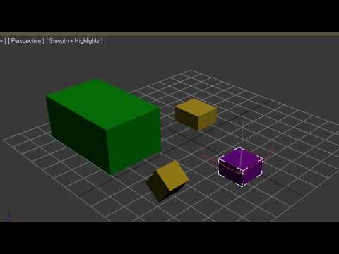 3Ds Max Gruplandırma Ve Bağlama Eğitimi - 9 -
