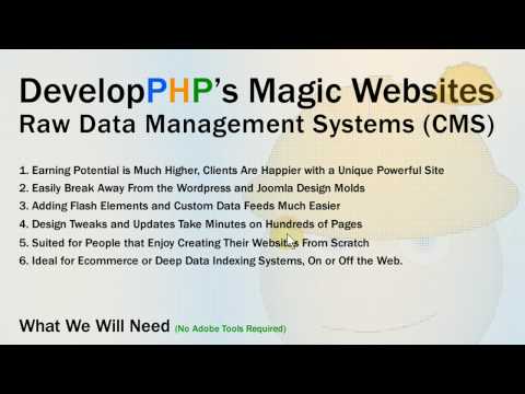 Intro: Nasıl Özel Php Ve Mysql Cms Web Sitesi Yazılımı Kurmak İçin