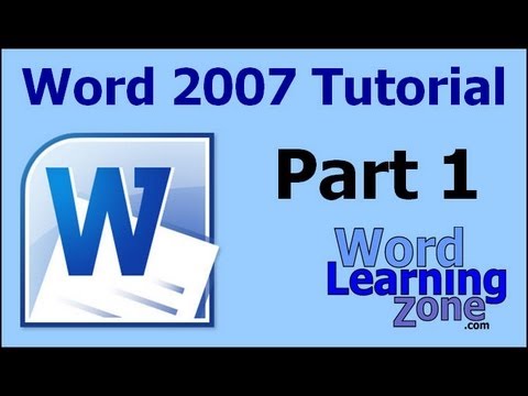 Microsoft Word 2007 Eğitimi - Bölüm 01 13 - Word Arabirimi 1 Resim 1