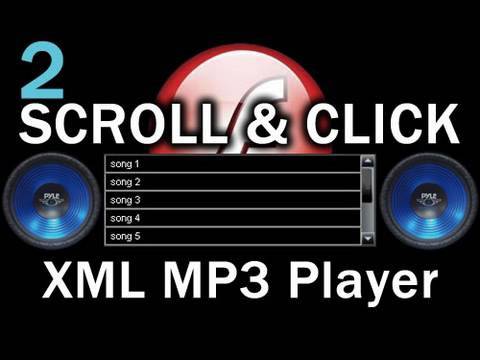 2. Flash Kaydırma Ve Tıklayınız Songs Mp3 Müzik Çalar Actionscript 3.0 Xml Öğretici Resim 1