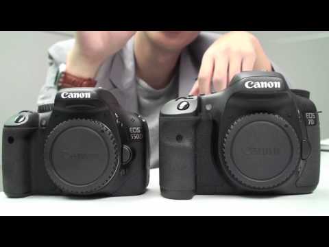 Canon Eos 550D Vs 7D - Baş Karşılaştırma Resim 1