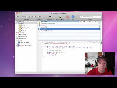 Xcode Kadar Ayarlama Amaç C Programlama Eğitimi - 1-