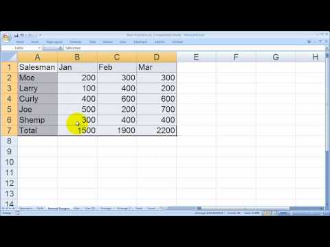 Excel'de Adlandırılmış Aralıkları Kullanma