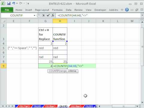 Excel Sihir Numarası 619: Alanı Formüllerde Hücre Nedenleri Dertte. Yeni Değer, Bağ_Değ_Dolu_Say, Temiz, Döşeme