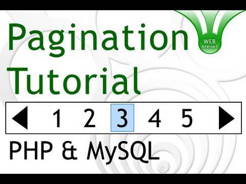 Php Mysql Programcılar - Web İçin Sayfalandırma Öğretici Kesiştiği Veritabanı Sonuçları Disk Belleği