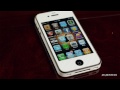 Iphone 4 Beyaz Karbon Fiber Cilt - Slickwraps.com Resim 4
