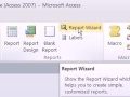 Office 2010 Sınıf #46: Access Sorguyu Temel Alan Rapor Oluştur