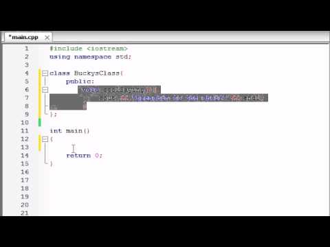 Buckys C++ Programlama Rehberler - 12 - Giriş Sınıflar Ve Nesneler Resim 1