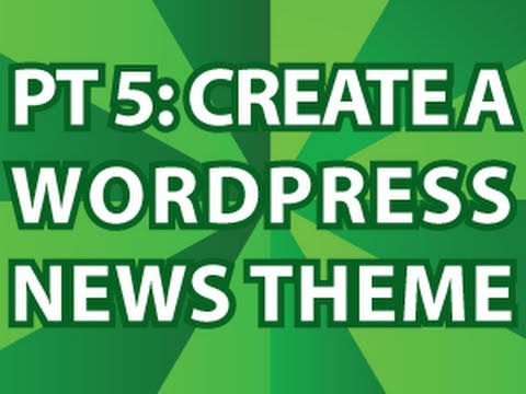 Wordpress Gazete Tema 5