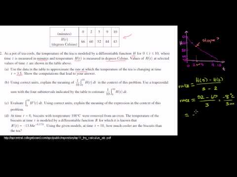 2011 Matematik Ab Ücretsiz Yanıt #2 (Bir Ve B)