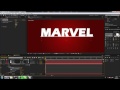 Cztutorıal - Sonra Etkileri 046 - Marvel Studios Logosu Resim 3
