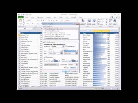 Microsoft Excel Koşullu Biçimlendirme 2 / 3: Veri Çubukları Ve Simge Kümeleri - Bilge Baykuş