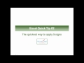 Hızlı İpucu #2 - Bir Formüle - Bilge Baykuş Dolar İşaretleri Koymak İçin En Hızlı Yol Excel Resim 2
