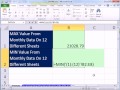 Excel Sihir Numarası 860: Max Ve Mın Genelinde Birden Çok Sayfa Dikdörtgen Aralık 3-B Hücre Başvurusu Kullanma Resim 4