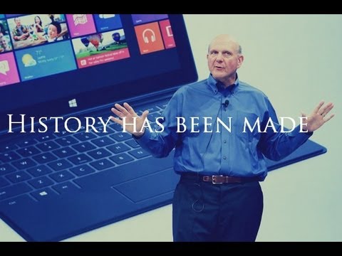 Microsoft Surface Tablet: Bu Her Şeyi Değiştirir.