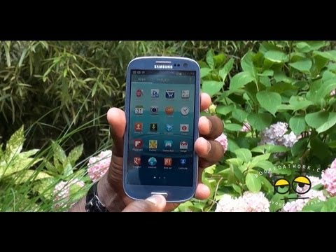Samsung Galaxy Sııı Unboxing-T-Mobile