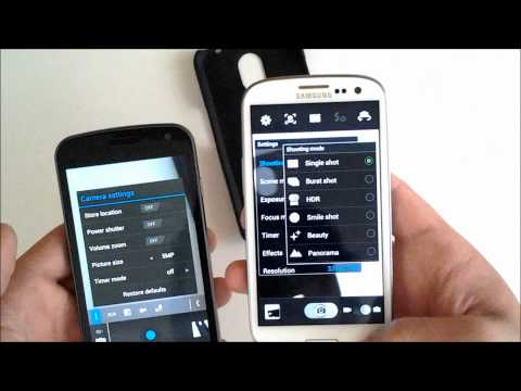 Samsung Galaxy S3 Vs Samsung Galaxy Nexus