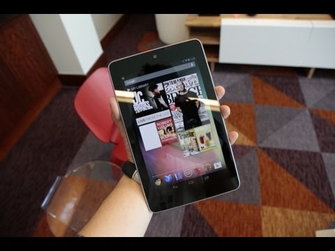 İlk Bakış: Google Nexus 7 Tablet Ve Android 4.1 Jöle Fasulye! Resim 1