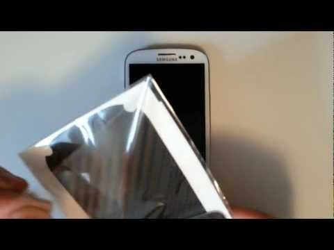 Karbon Fiber Slickwraps - Samsung Galaxy S3 - İnceleme Ve Yükleme Resim 1