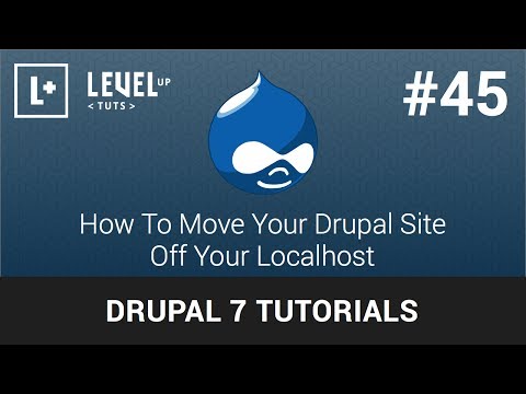 Drupal Öğreticiler #45 - Drupal Sitenize Senin Localhost Kapalı Taşımak İçin Nasıl Resim 1