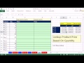Excel Sihir Numarası 963: Arama Ürün Fiyatını Temel Miktarı: İki Şekilde Arama